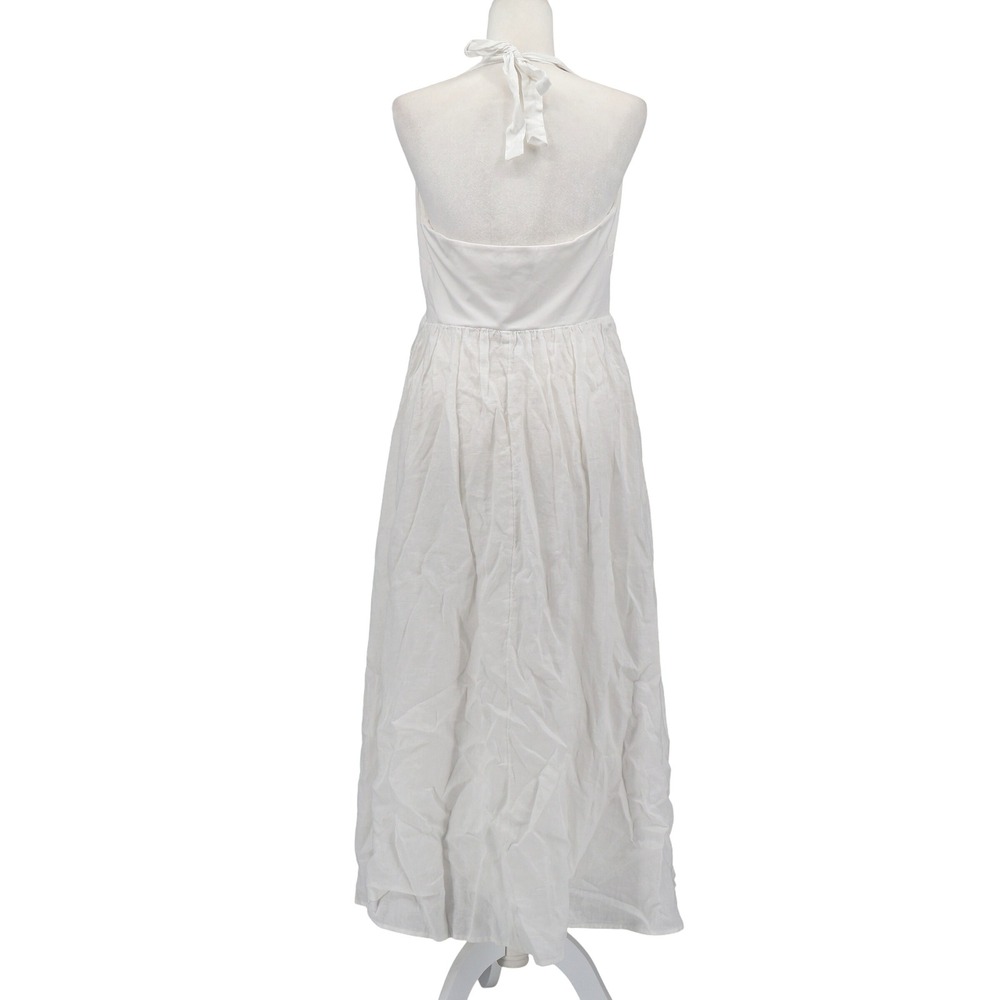 J. Crew White Halter Maxi Dress - Picture 4 of 16